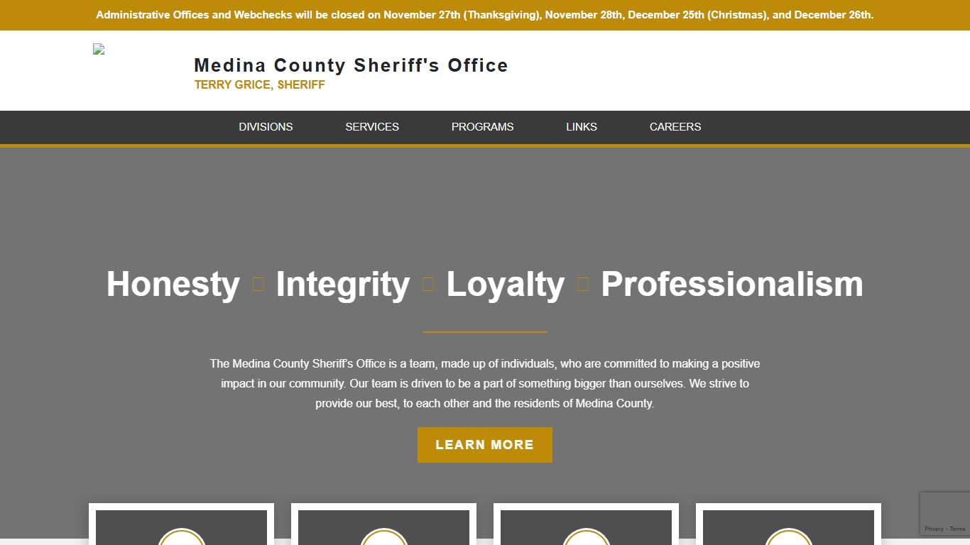Serving Local Citizens | Medina County Sheriff's Office